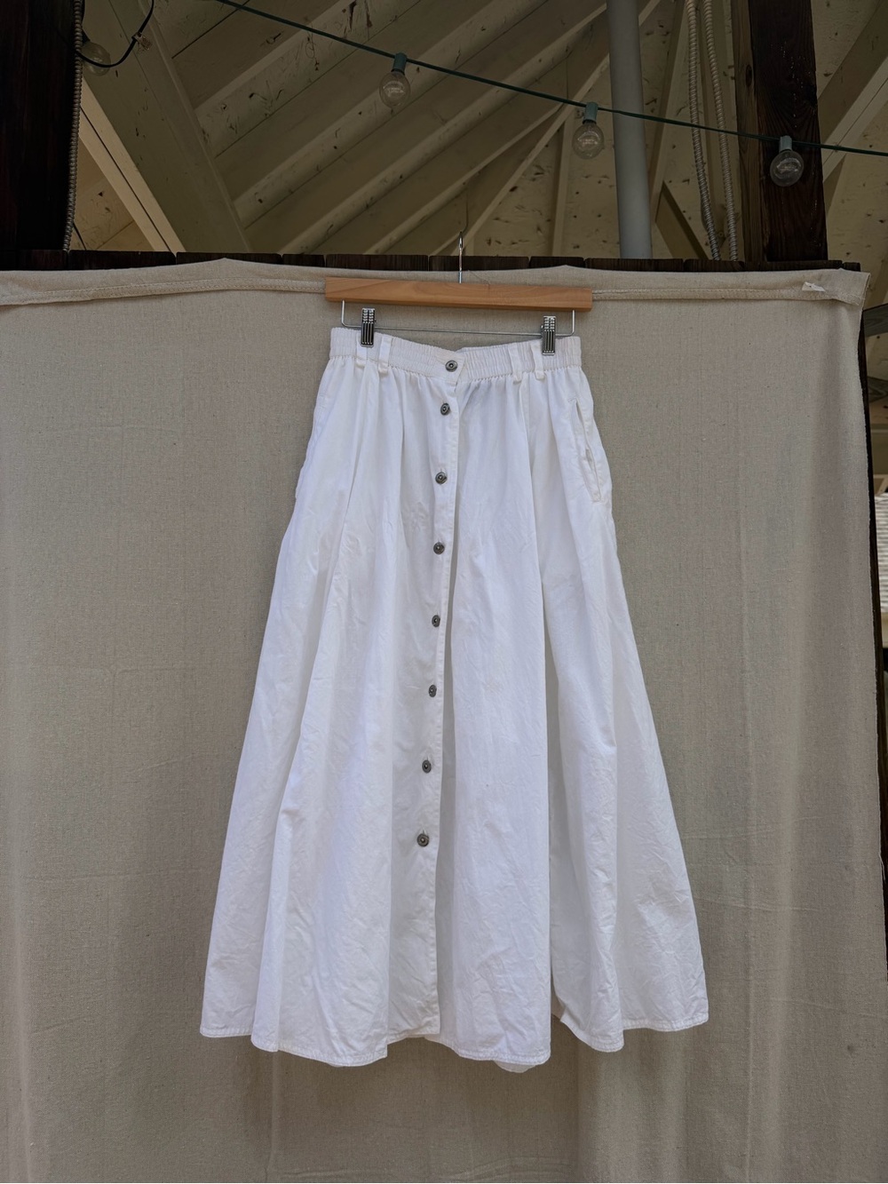 Liz Sport Cotton Maxi Skirt
